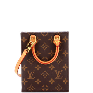 Louis Vuitton Petit Sac Plat Bag Monogram Canvas