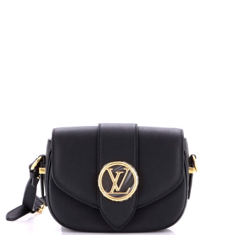 Louis Vuitton LV Pont 9 Soft Bag Leather PM