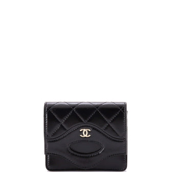 Chanel 31 Wallet Quilted Shiny Calfskin