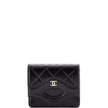 Chanel 31 Wallet Quilted Shiny Calfskin
