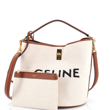 Celine Bucket 16 Bag Printed Canvas