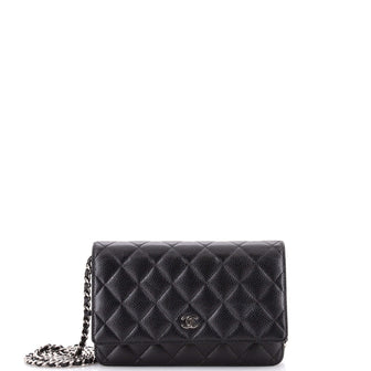 Chanel Wallet on Chain Quilted Caviar