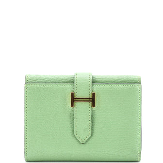 Hermes Trifold Bearn Wallet Chevre Mysore Compact