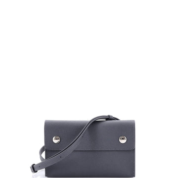 Hermes Double Snap Pochette Crossbody Epsom