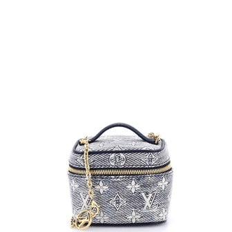 Louis Vuitton Vanity Case Monoglam Jacquard Canvas Micro