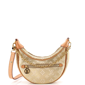 Louis Vuitton Loop Handbag Monoglam Jacquard Canvas