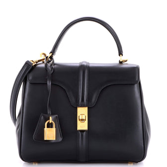 Celine 16 Top Handle Bag Smooth Calfskin Small
