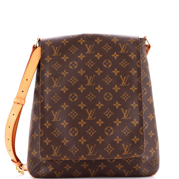 Louis Vuitton Musette Salsa Handbag Monogram Canvas GM