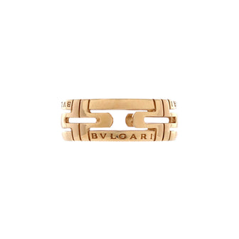 Bvlgari Parentesi Band Ring 18K Yellow Gold 8mm