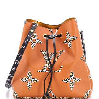 Louis Vuitton NeoNoe Handbag Limited Edition Jungle Monogram Giant