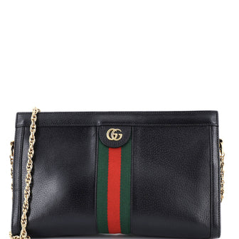 Gucci Ophidia Chain Shoulder Bag Leather Medium