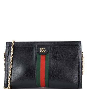 Gucci Ophidia Chain Shoulder Bag Leather Medium