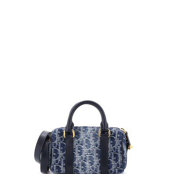 Christian Dior Groove Convertible Bowling Bag Oblique Canvas Nano