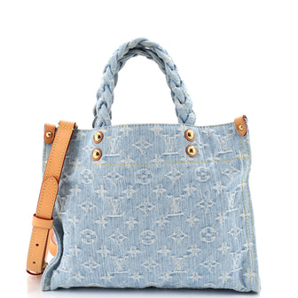 Louis Vuitton Let Go Tote Monogram Denim PM
