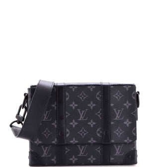 Louis Vuitton Trunk Messenger Bag Monogram Eclipse Canvas PM