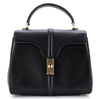 Celine 16 Top Handle Bag Smooth Calfskin Small