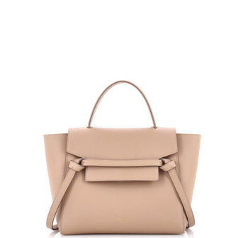 Celine Belt Bag Textured Leather Micro