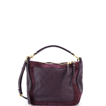 Louis Vuitton Audacieuse Handbag Monogram Empreinte Leather PM