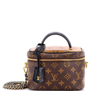 Louis Vuitton Vanity Handbag Reverse Monogram Canvas PM