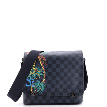Louis Vuitton District NM Messenger Bag Limited Edition Damier Cobalt Jungle PM