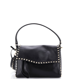 Valentino Garavani Rockstud Top Handle Bag Leather Small