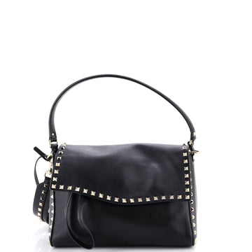 Valentino Garavani Rockstud Top Handle Bag Leather Small