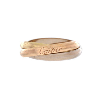 Cartier Trinity Ring 18K Tricolor Gold Small