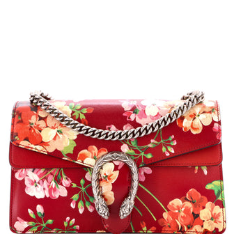 Gucci Dionysus Bag Blooms Print Leather Medium