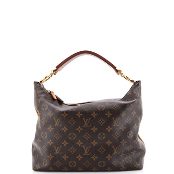 Louis Vuitton Sully Handbag Monogram Canvas MM