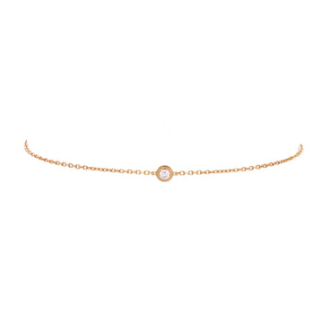 Cartier D'Amour Bracelet 18K Rose Gold and Diamond XS