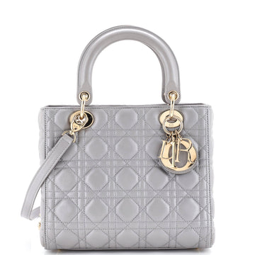 Christian Dior Lady Dior Bag Cannage Quilt Lambskin Medium
