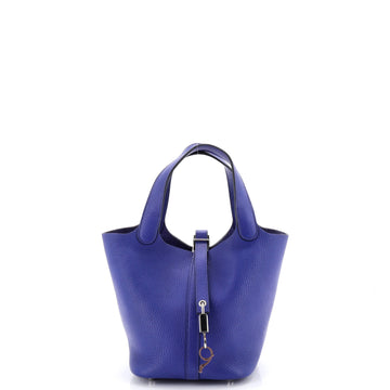 Hermes Picotin Lock Bag Clemence PM