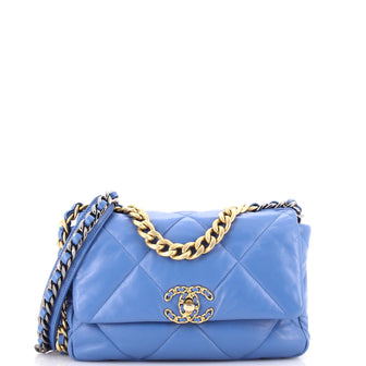 Chanel 19 Flap Bag Quilted Leather Medium