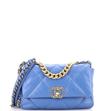 Chanel 19 Flap Bag Quilted Leather Medium