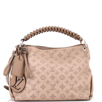 Louis Vuitton Braided Handle Beaubourg Hobo Mahina Leather MM