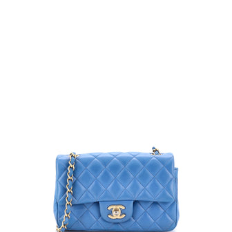 Chanel Classic Single Flap Bag Quilted Lambskin Mini