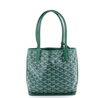 Goyard Anjou Reversible Tote Coated Canvas Mini