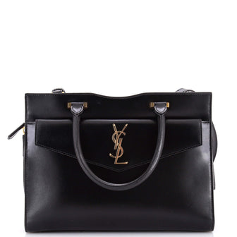 Saint Laurent Uptown Tote Leather Medium