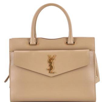 Saint Laurent Uptown Tote Leather Medium