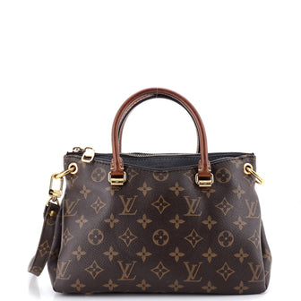 Louis Vuitton Pallas Tote Monogram Canvas with Leather BB