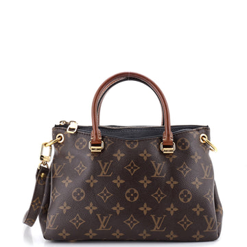 Louis Vuitton Pallas Tote Monogram Canvas with Leather BB