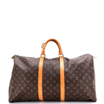 Louis Vuitton Keepall Bag Monogram Canvas 55