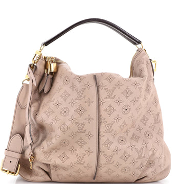 Louis Vuitton Selene Handbag Mahina Leather MM