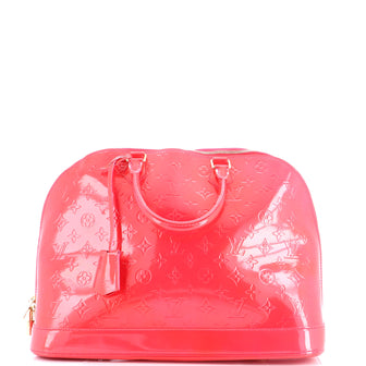 Louis Vuitton Alma Handbag Monogram Vernis GM