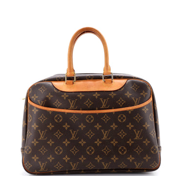 Louis Vuitton Deauville Handbag Monogram Canvas
