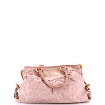 Louis Vuitton Neo Cabby Handbag Monogram Denim MM