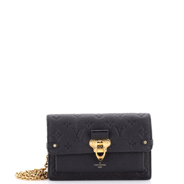 Louis Vuitton Vavin Chain Wallet NM Monogram Empreinte Leather