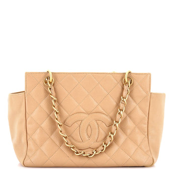 Chanel Petite Timeless Tote Quilted Caviar