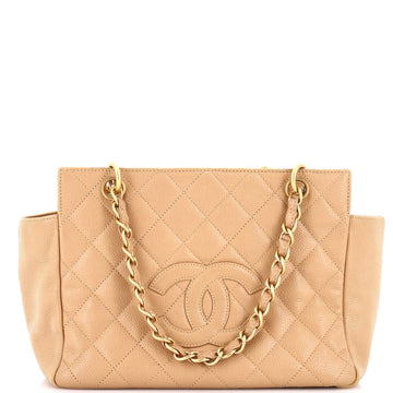 Chanel Petite Timeless Tote Quilted Caviar