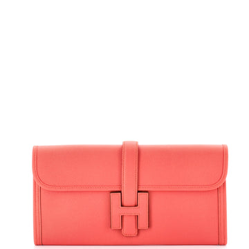 Hermes Jige Elan Clutch Epsom 29